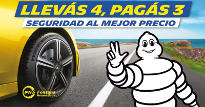 promo michelin en fontana neumáticos